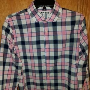 Express fitted medium shirt